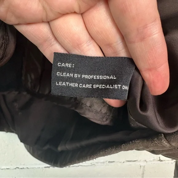 Jos. A Bank Signature collection Men’s brown leather Jacket size Large - Picture 5 of 8